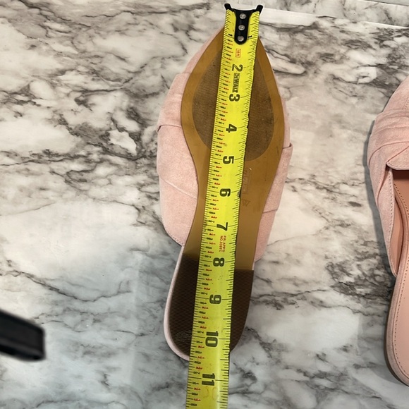 J. CREW LOAFER MULES WITH TWIST SHOES BLUSH COLOR 7.5 - Picture 15 of 15